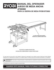 Ryobi BT3000 Manual Del Operador