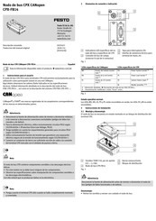 Festo CPX-FB14 Manual De Instrucciones