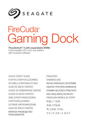 Seagate FireCuda Guia De Inicio Rapido