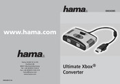 Hama Ultimate Xbox 00034385 Manual De Instrucciones