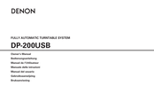 Denon DP-200USB Manual Del Usuario