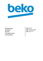 Beko CBI 7770 HCA+ Manual De Instrucciones