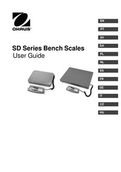 OHAUS SD200L Manual Del Usuario