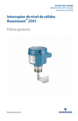 Emerson Rosemount 2501 Guia De Inicio Rapido