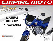 KEEWAY EMPIRE MOTO Speed 150 Manual Usuario Y Garantia