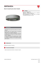 CARLO GAVAZZI SBPBASEA Manual Del Usuario