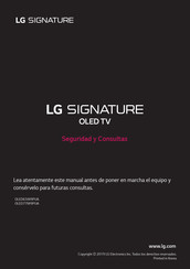 LG SIGNATURE OLED77W9PUA Manual Del Usuario