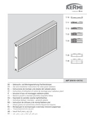 Kermi 6907562 Instrucciones De Montaje