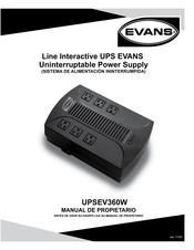 Evans UPSEV360W Manual De Propietario