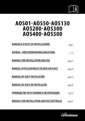 ROTHOBLAAS AOS200 Manual De Uso Y Instalación