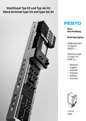 Festo VIFB21 Serie Manual Del Usuario