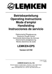 LEMKEN LEMKEN-EPS Instrucciones De Servicio