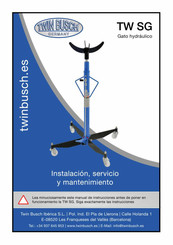 Twin busch TW SG Manual De Instalación