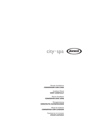 Jacuzzi city spa Manual De Instalación