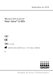 Qiagen Rotor-Gene Q MDx Manual Del Usuario