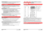 Avaya 9650C Guía Rápida