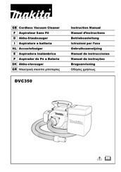 Makita DVC350 Manual De Instrucciones