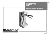 Motorline professional MTT03 Manual De Usuario/Instalador