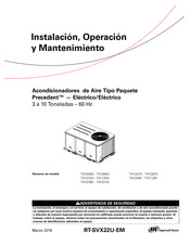 Ingersoll Rand Precedent THC036E Instalación, Operación Y Mantenimiento
