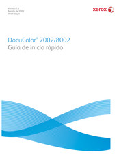 Xerox 7002 Guia De Inicio Rapido