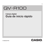 Casio QV-R100 Guia De Inicio Rapido