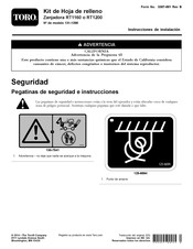 Toro RT1160 Instrucciones De Instalación