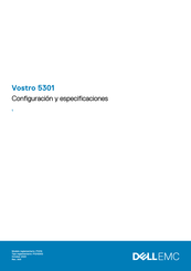 Dell EMC Vostro 5301 Manual De Instrucciones