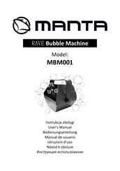 Manta RAVE MBM001 Manual De Usuario