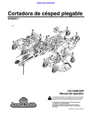 Land Pride AFM3011 Manual Del Operador