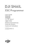 DJI SNAIL ESC Guia Del Usuario