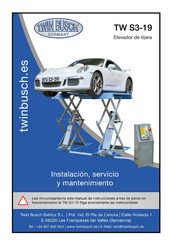 Twin busch TW S3-19 Instalación, Servicio Y Mantenimiento