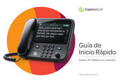 CaptionCall 78T Guia De Inicio Rapido