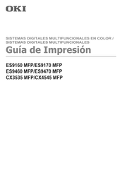 Oki CX3535 MFP Guía De Impresión