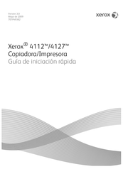Xerox 4127 Guía De Iniciación Rápida