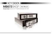 Icy Dock MB672SKGF Manual De Usuario