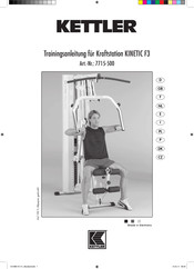 Kettler Kinetic F3 Instrucciones De Uso