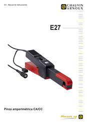 Chauvin Arnoux E27 Manual De Instrucciones