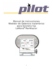 Pilot LeMond RevMaster Manual De Instrucciones