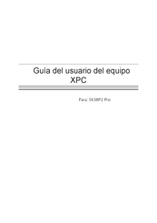 Shuttle XPC SX38P2 Pro Guía Del Usuario Del Equipo