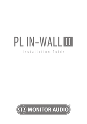 Monitor Audio PL IN-WALL II Guia De Instalacion