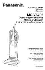 Panasonic MC-V5706 Instrucciones De Operación