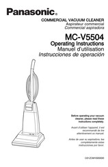 Panasonic MC-V5504 Instrucciones De Operación