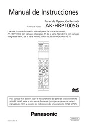 Panasonic AK-HRP1005G Manual De Instrucciones