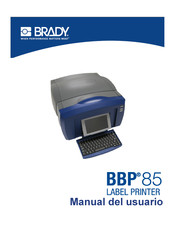 Brady BBP85 Manual Del Usuario