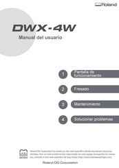 Roland DWX-4W Manual Del Usuario