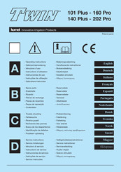 Komet Twin 202 Pro Manual Del Usuario