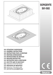 Teuco SORGENTE S02 Instrucciones De Montaje