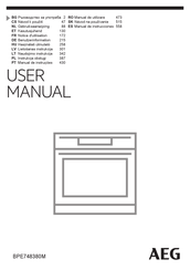 AEG BPE748380M Manual De Instrucciones