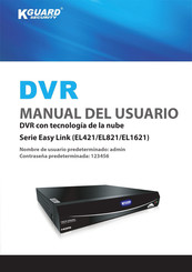 KGuard Security Easy Link EL821 Manual Del Usuario