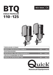 Quick BTQ 125 Serie Manual De Instalacion Y Uso